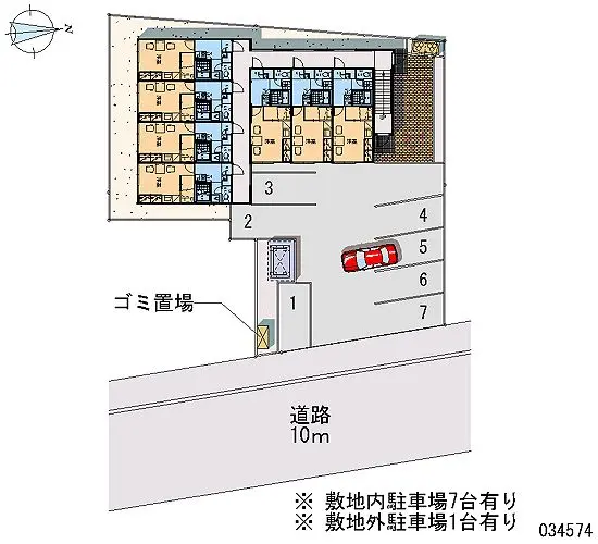 ★手数料０円★函館市柳町　月極駐車場（LP）